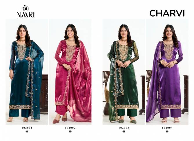 Charvi By Naari Jimmy Choo Silk Designer Salwar Kameez Wholesale Price In Surat
